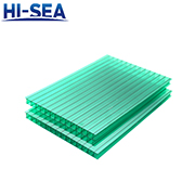 Green PC Hollow Sheet